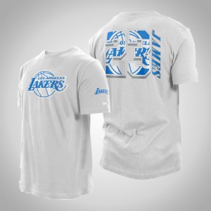 LeBron James Los Angeles Lakers 2021 Edition Player Men's #23 City T-Shirt - White 899048-299