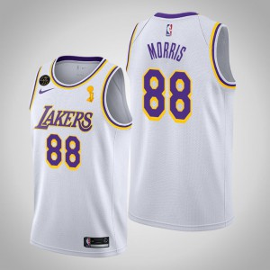 Markieff Morris Los Angeles Lakers Association Men's #88 2020 NBA Finals Champions Jersey - White 112485-975