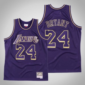 Kobe Bryant Los Angeles Lakers Swingman Mitchell & Ness Throwback Men's #24 2020 CNY Jersey - Purple 959631-342