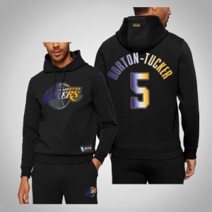 Talen Horton-Tucker Los Angeles Lakers Bounce Pullover Men's #5 NBA x Hugo Boss Hoodie - Black 871412-654
