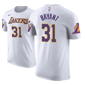 Thomas Bryant Los Angeles Lakers Name & Number Player Men's #31 Association T-Shirt - White 360529-824