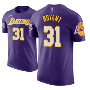 Thomas Bryant Los Angeles Lakers Name & Number Player Men's #31 Statement T-Shirt - Purple 847062-634