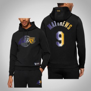 Wesley Matthews Los Angeles Lakers Bounce Pullover Men's #9 NBA x Hugo Boss Hoodie - Black 794760-206