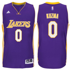 Kyle Kuzma Los Angeles Lakers New Swingman Men's #0 Road Jersey - Purple 811023-760