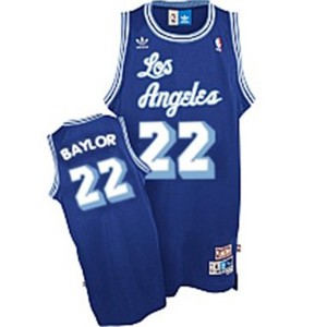 Elgin Baylor Los Angeles Lakers Soul Swingman Men's #22 Road Jersey - Blue 303171-194