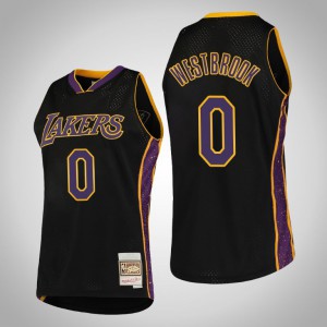 Russell Westbrook Los Angeles Lakers HWC Mesh Men's Rings Collection Jersey - Black 683048-143