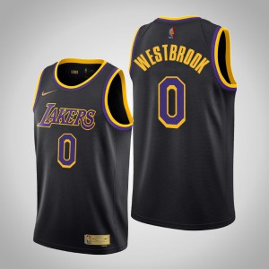 Russell Westbrook Los Angeles Lakers 2021 Edition 2021 Trade Men's Earned Jersey - Black 722962-293