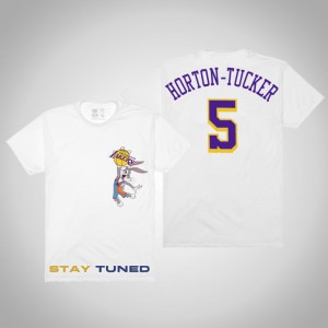 Talen Horton-Tucker Los Angeles Lakers Tune Squad Men's Space Jam x NBA T-Shirt - White 333556-346