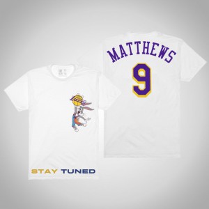 Wesley Matthews Los Angeles Lakers Tune Squad Men's Space Jam x NBA T-Shirt - White 488391-811