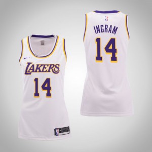 Brandon Ingram Los Angeles Lakers 2018-19 Season Swingman Women's #14 Association Jersey - White 264210-546