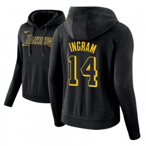 Brandon Ingram Los Angeles Lakers Edition Women's #14 City Hoodie - Black 686071-255
