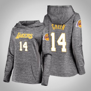 Danny Green Los Angeles Lakers 2020 Season Done Better Pullover Women's Showtime Hoodie - Gray 892394-947