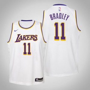 Avery Bradley Los Angeles Lakers Youth #11 Association Jersey - White 833523-858