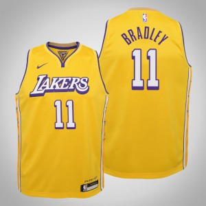 Avery Bradley Los Angeles Lakers 2020 Season Youth #11 City Jersey - Gold 719338-786