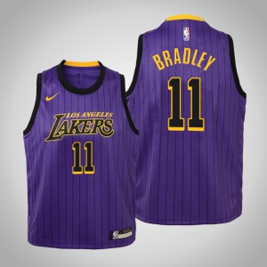 Avery Bradley Los Angeles Lakers Youth #11 City Jersey - Purple 768054-981