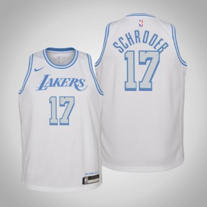 Dennis Schroder Los Angeles Lakers 2021 Season Youth #17 City Jersey - White 715317-641