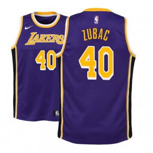 Ivica Zubac Los Angeles Lakers 2018-19 Youth #40 Statement Jersey - Purple 948879-650