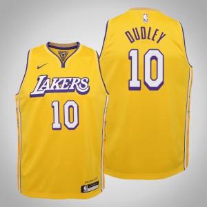 Jared Dudley Los Angeles Lakers 2020 Season Youth #10 City Jersey - Gold 193472-883