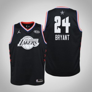 Kobe Bryant Los Angeles Lakers Swingman Youth #24 2019 All-Star Jersey - Black 295399-389