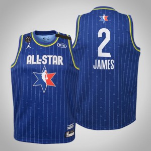 LeBron James Los Angeles Lakers Team LeBron Lakers Youth #2 2020 NBA All-Star Game Jersey - Blue 222905-196