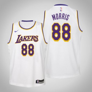 Markieff Morris Los Angeles Lakers 2020 Season Youth #88 Association Jersey - White 177814-662