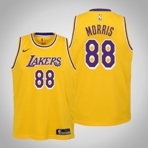 Markieff Morris Los Angeles Lakers 2020 Season Youth #88 Icon Jersey - Gold 501652-321
