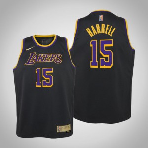 Montrezl Harrell Los Angeles Lakers 2021 Season Youth #15 Earned Jersey - Black 713477-137