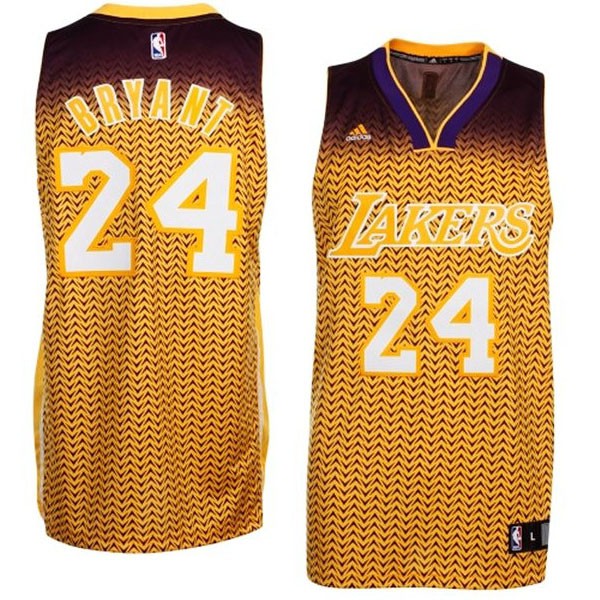 Buy NBA Men's Los Angeles Lakers Kobe Bryant #24 Climacool Gold